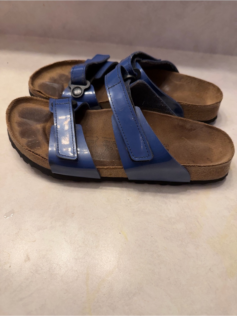 Birki’s by Birkenstock Blue Sandals